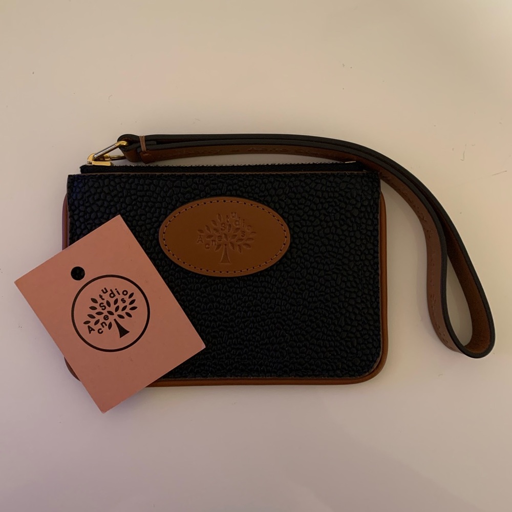 Mulberry x Acne Studios Small Pebble Leather Zip Coin Pouch - Picture 5 of 10